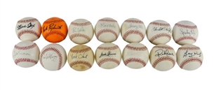 New York Yankees Single-Signed Baseball Collection (14)
